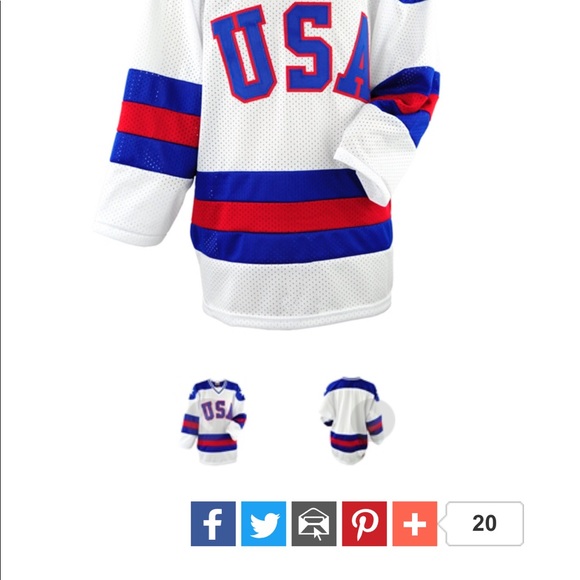 1980’s Team USA hockey replicas SZ L - Picture 7 of 8